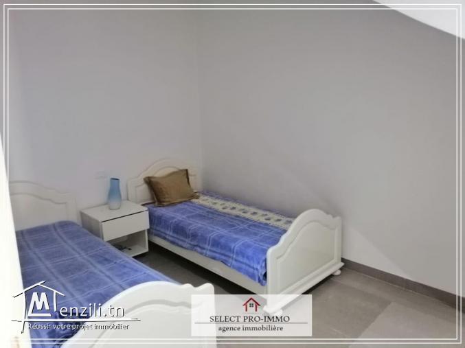 A louer S+2 meublé à Nabeul- OG223