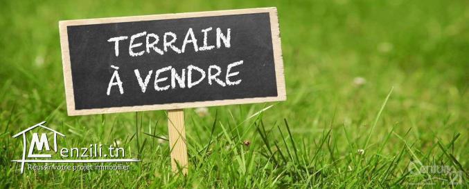 A vendre terrain de 455m² au Deux oueds - JB156
