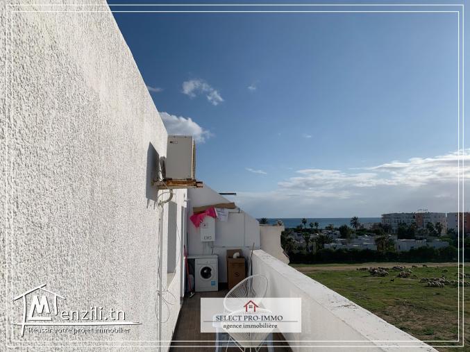 A vendre s+2 meublé à Lido à Dar chabaine - KK177