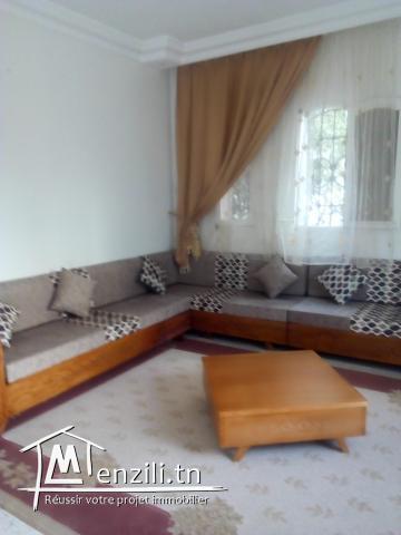 Maison climatisé avec garage voiture à 3 minutes de plage mansoura