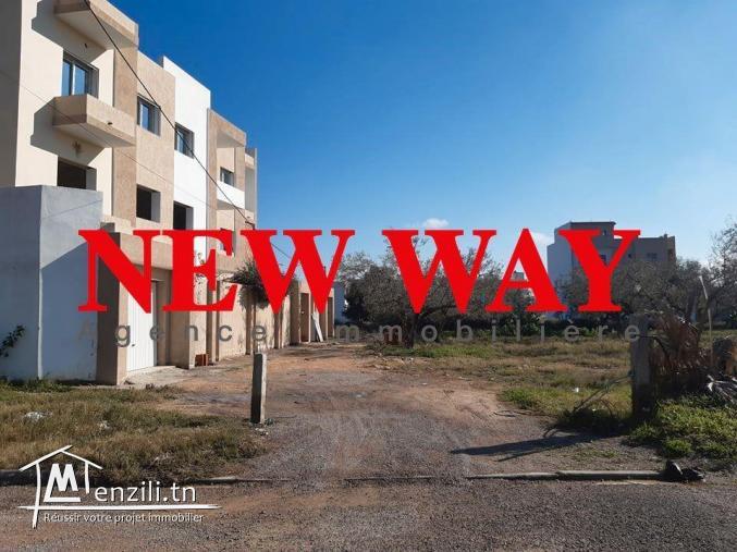 Un terrain à zaouit sousse qui fait l'angle