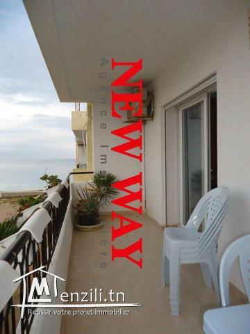 Appartement (S+3) à chatt mariem pied dans l'eau