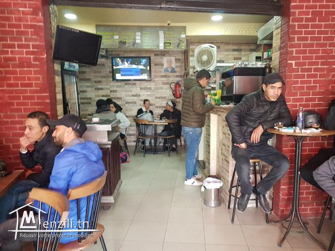 A Vendre fond de commerce cafétéria tél 55 917 883