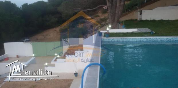 villa meublé à Rafraf