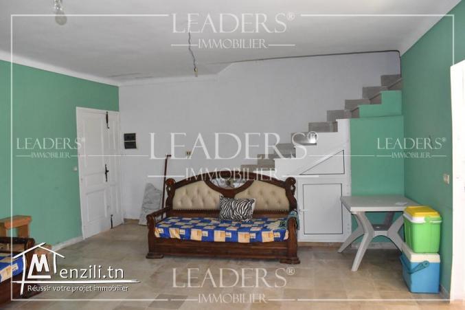 A vendre une maison à 2 km de Hammamet ( Birbouragba )