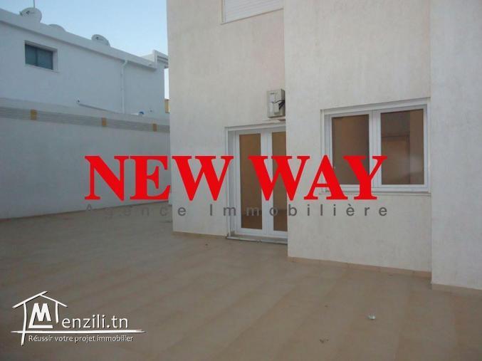 Appartement (s+2) à bouhsina, au rez de chaussée avec jouissance privatif