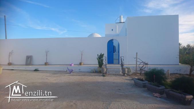 Belle villa à louer à Homet souk Djerba 