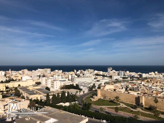 Vente magnifique App S+3 vue mer, cité la caserne - Sousse
