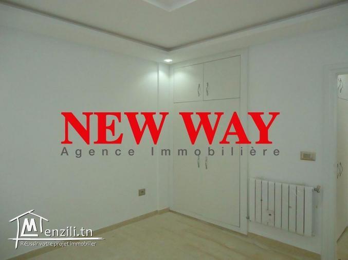 Appartement (s+2) à hammem sousse, au rez de chaussée jamais habité