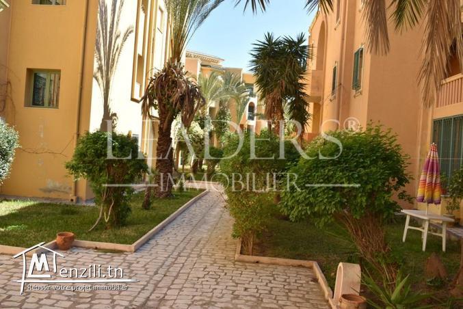 Appartement meublé en RDC situé  à Yasmine Hammamet.