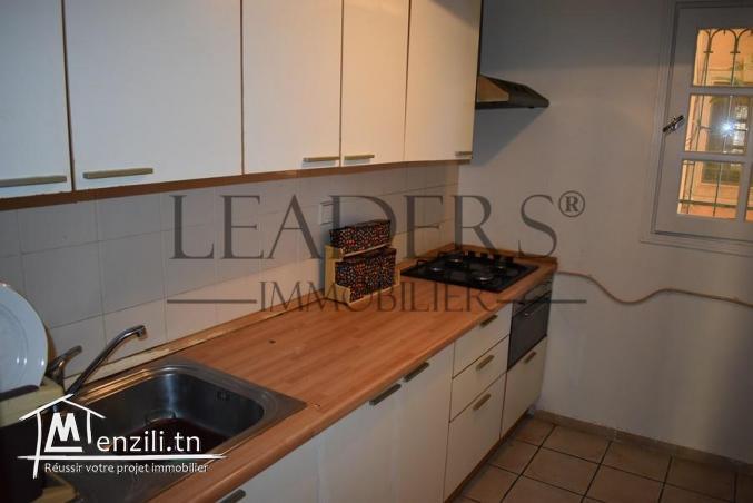 Appartement meublé en RDC situé  à Yasmine Hammamet.