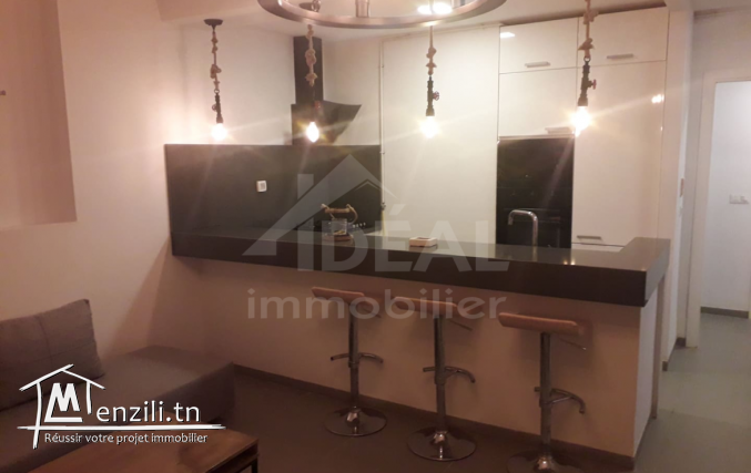 Appartement richement meublé à Gammarth