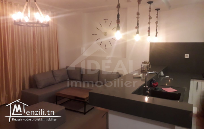 Appartement richement meublé à Gammarth