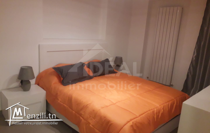 Appartement richement meublé à Gammarth