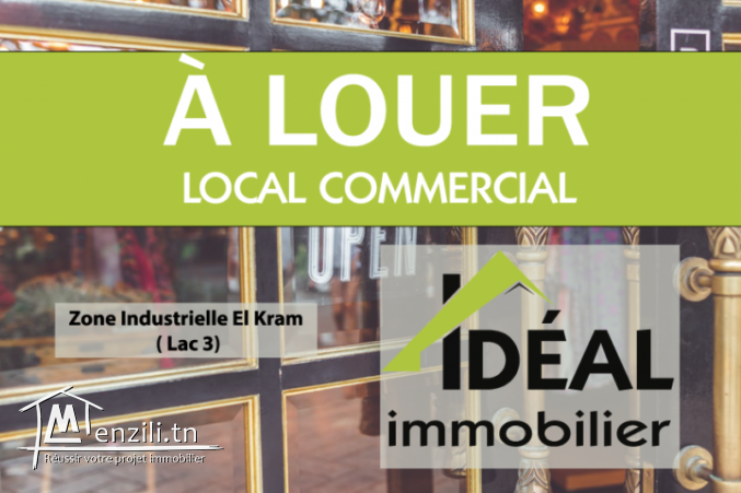 A louer local commercial – Zone Industrielle El Kram