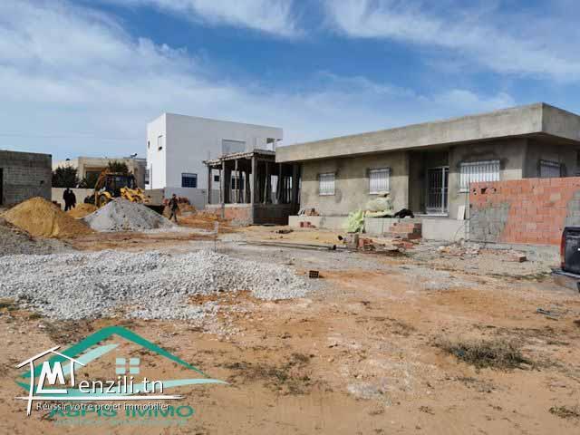 terrain d'habitation 420 m² à 50 mètres de plage chraf el hawaria
