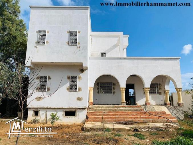 Villa Joseph inachevée à Hammamet Sud
