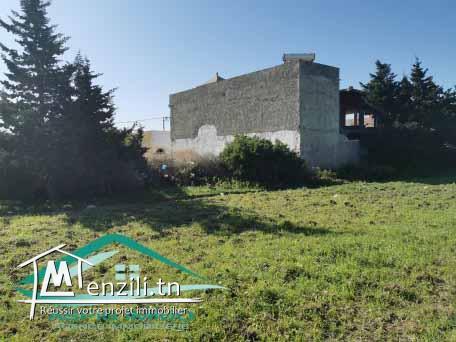 terrain d'habitation 279 m² à kelibia 2ème position de route principale kelibia hammem ghzez