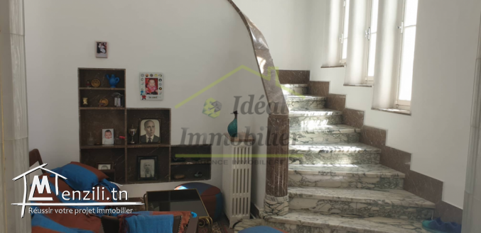 A vendre une villa en plein cœur du centre-ville de Tunis