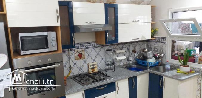 appartement à vendre prix 120 mille dinars 