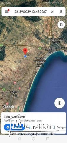 terrain juste 10 min à yasmin hammamet