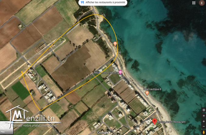 un terrain dar alouche kelibia