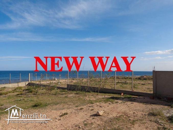 Un Terrain à hergla, pied dans l'eau