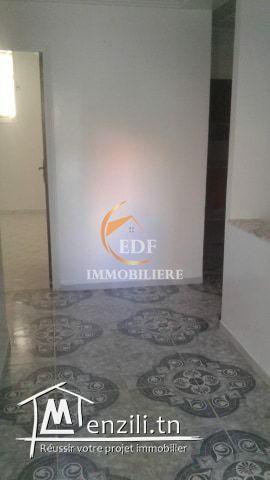 Réf 1440 : Un bel RDC  s+2 à Cité  el  waha  Bizerte.