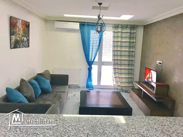 Appartement luxueusement meublé S +1