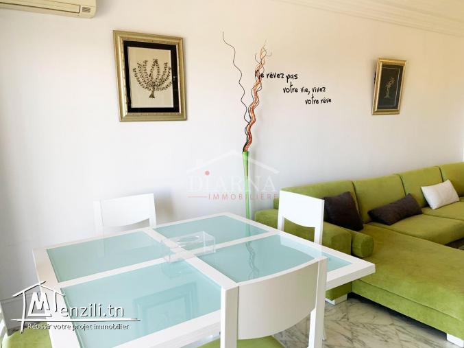 Appartement de type S+2 meublés situé à Slim centre Sousse.