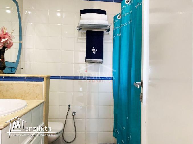 Appartement de type S+2 meublés situé à Slim centre Sousse.