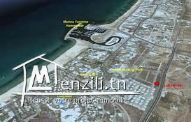 terrain 300m2 route 71 sidi metir yasmine hammamet