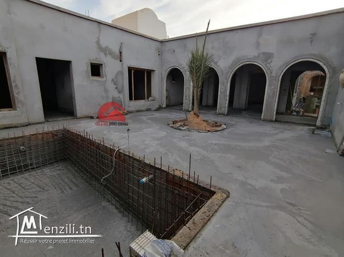 Maison Djerbienne mise en vente en Zone Urbaine Houmt Souk Djerba