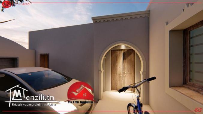 Maison Djerbienne mise en vente en Zone Urbaine Houmt Souk Djerba