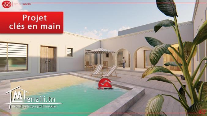 Maison Djerbienne mise en vente en Zone Urbaine Houmt Souk Djerba
