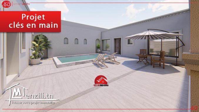Maison Djerbienne mise en vente en Zone Urbaine Houmt Souk Djerba