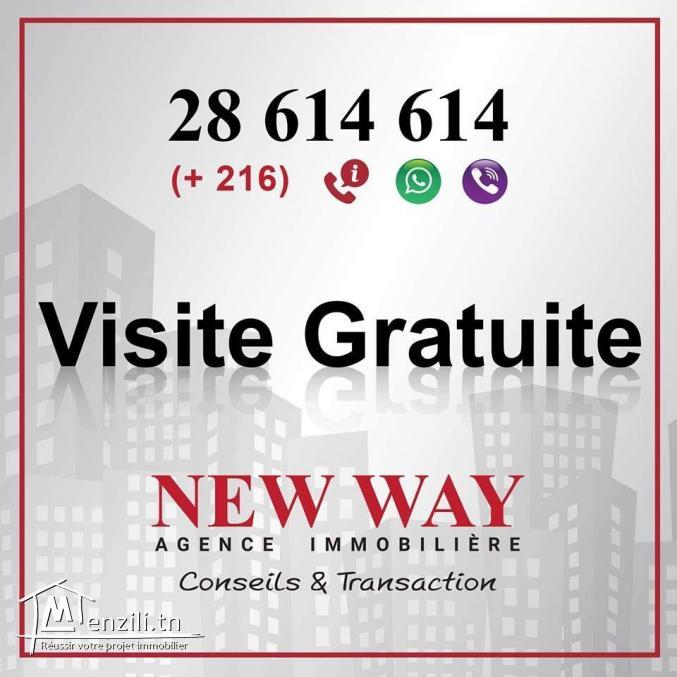Un terrain à hammem sousse dans un quartier résidentiel