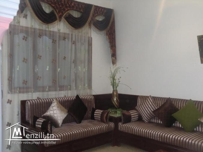 3 maisons et garage vu de mer