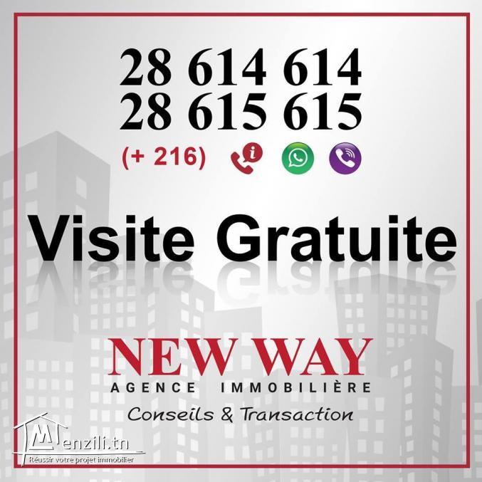 Appartement (s+1) à Chatt Mariem, prés de la mer directe promoteur