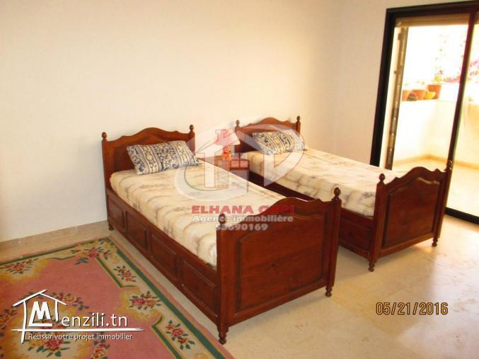 Appartement jnayna falaise avec parking pieds dans l'eau