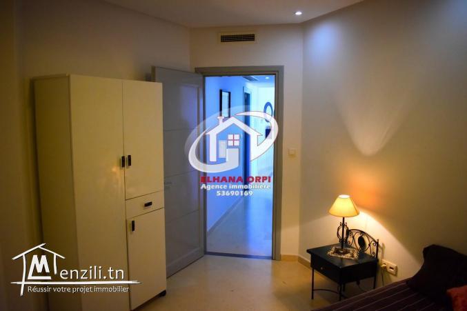 vacance juillet août Appartement s+2 rz elborj vue sur mer et pied dans l'eau