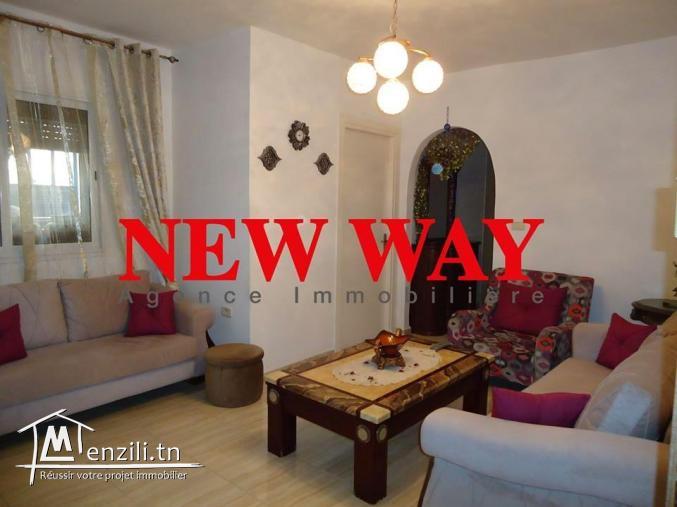 Appartement (s+2) à sidi abdelhamid, au rez de chaussée avec jouissance privatif