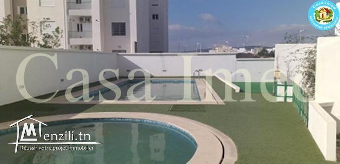 UN DUPLEX avec piscine à AFH Mrezga Hammamet Nord