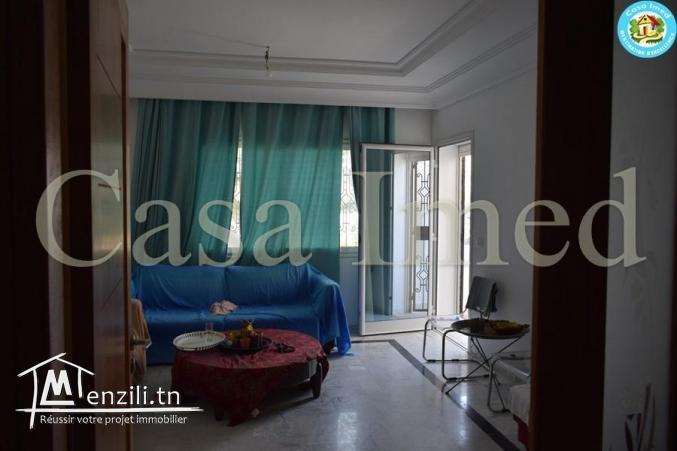 un Appartement  au RC  dans une résidence gardée FAH MRZGA