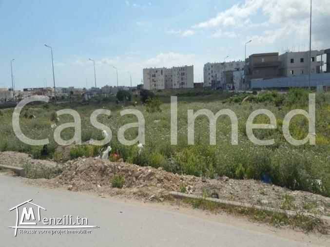 un magnifique terrain  viabilisé