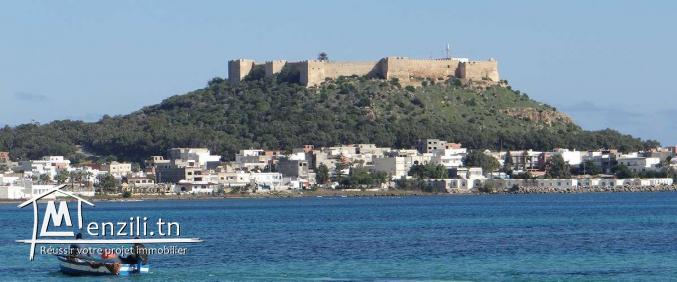 terrain vue mer à kerkouan