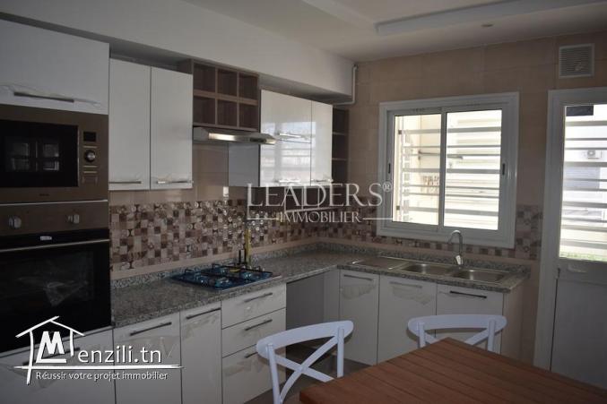 Appartement S+3 avec jardin a Borj Cedria