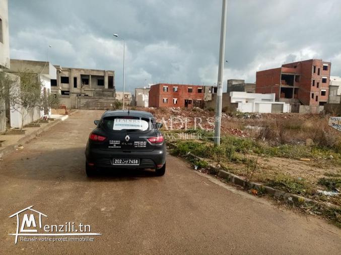 Terrain viabilisé dans une zone idéale a Borj cedria