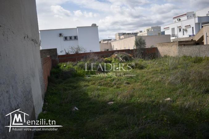 terrain viabilisé et clôturé dans un emplacement stratégique à Borj Cedria