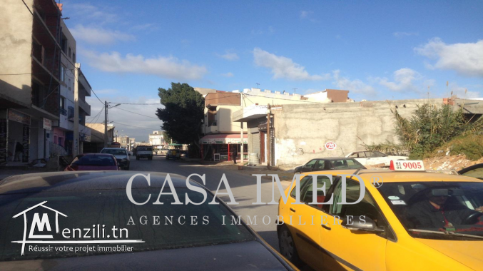 e un beau terrain situé à manouba